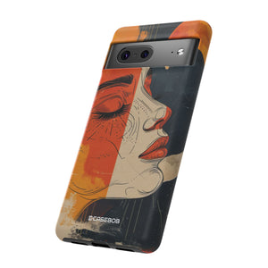 Celestial Duality | Protective Phone Case for Google Pixel