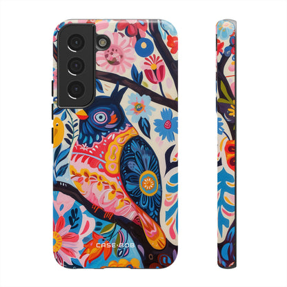 Owl Bloom Samsung S22 Case - Tough