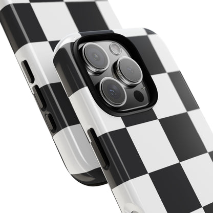 Symmetry In Squares - iPhone Case