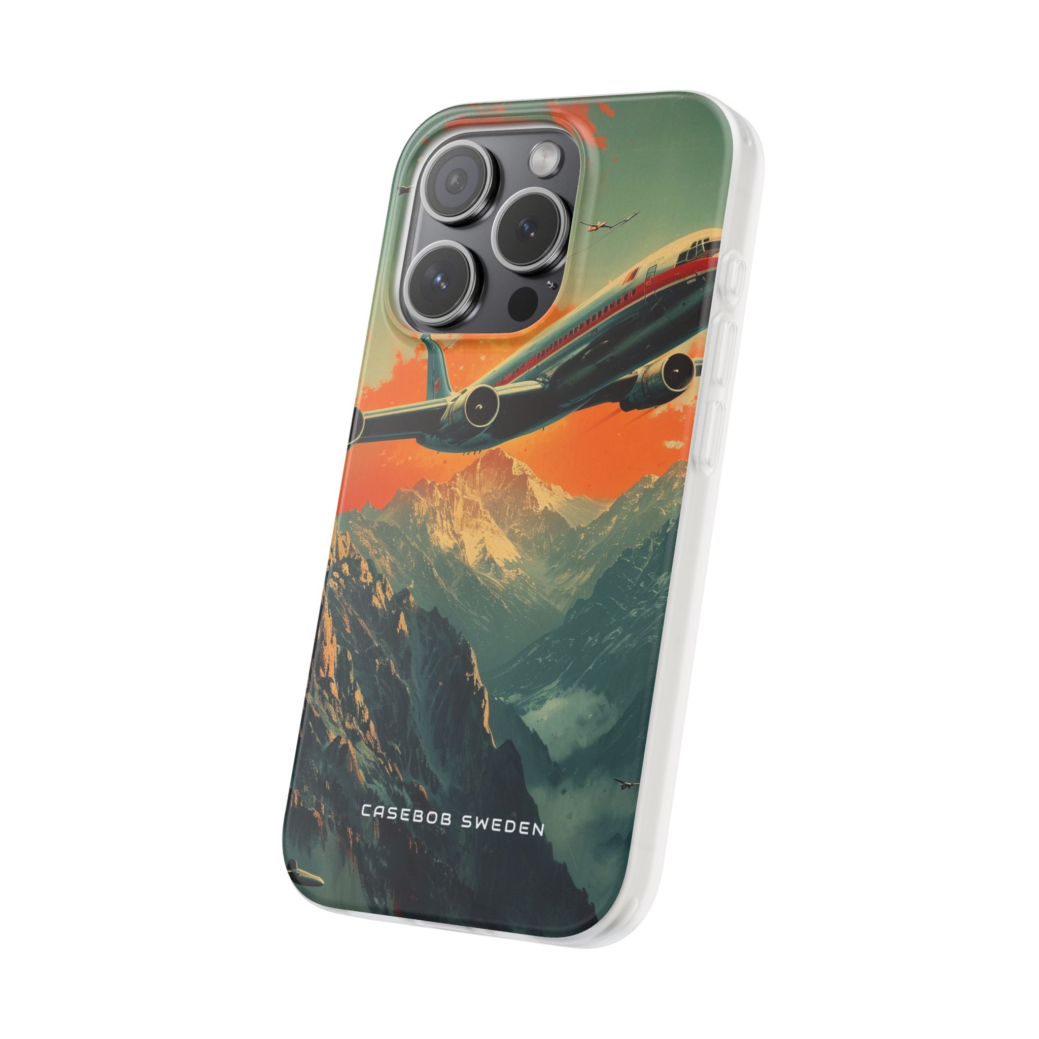 Vintage Skyward Adventure iPhone 15 - Flexi Phone Case