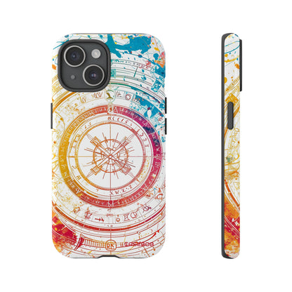 Astrological Wheel Wonders - Protective Phone Case