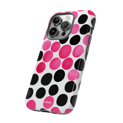 Pulsing Circles Illusion - iPhone Case