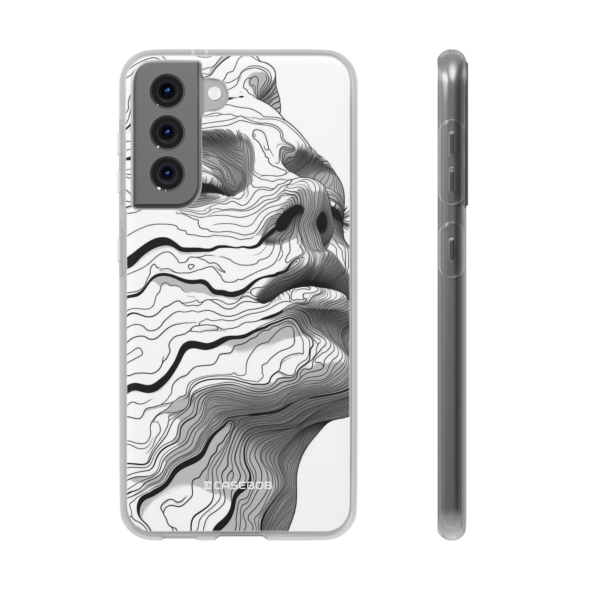 Topographic Serenity | Flexible Phone Case for Samsung Galaxy