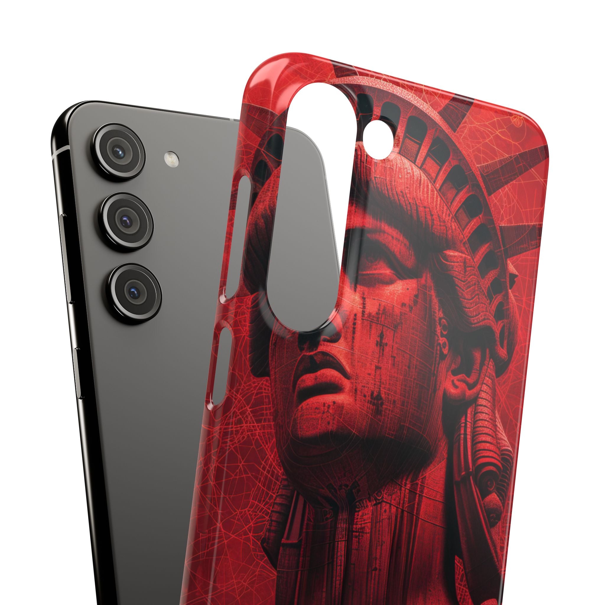 Zen Red Liberty Vision Samsung S23 - Slim Phone Case