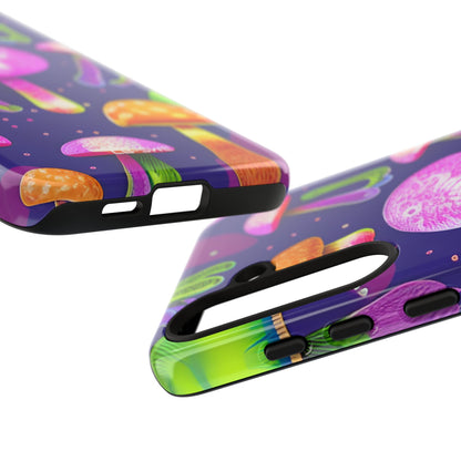 Neon Mushroom Dreams - Samsung Case