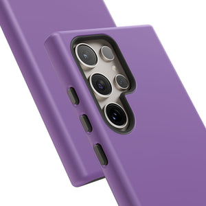 Vibrant Purple Minimalism - For Samsung S24