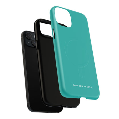 Light Sea Green iPhone 15 | Tough+ Phone Case