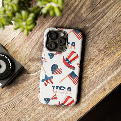 Fireworks Burst Bright - iPhone Case