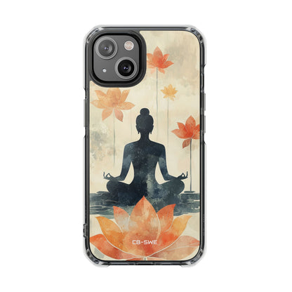 Lotus Blooms Surround iPhone Case - Impact