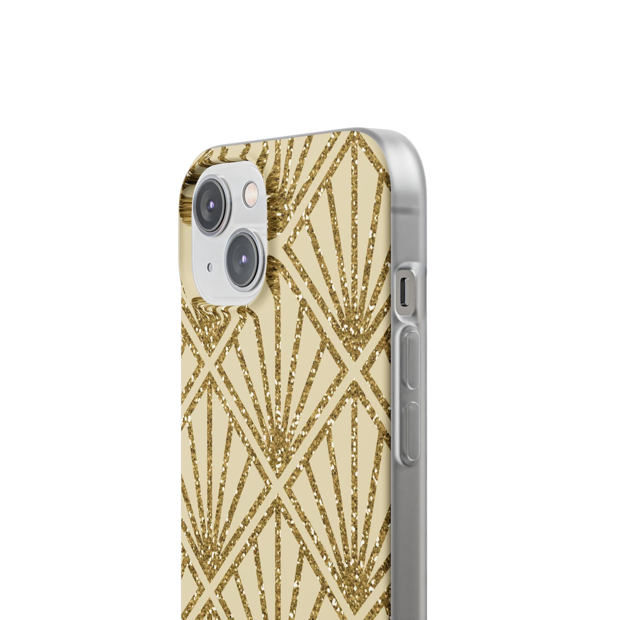 Gold Diamond Radiance iPhone 14 Case - Soft