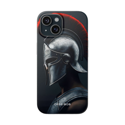 Silver Centurion iPhone 15 Case - Soft