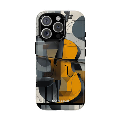 Abstract Elegance: Cello Harmony - for iPhone 16