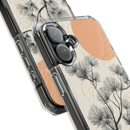 Spiky Tree Sunset iPhone 16 Plus Case - Impact