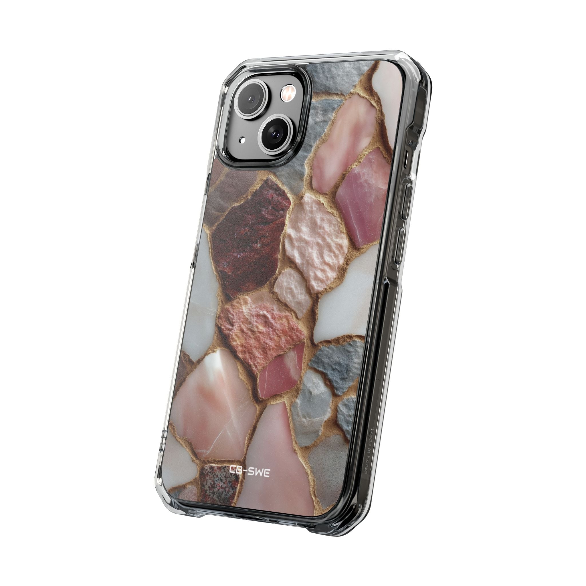Textured Stones Dance iPhone Case - Impact