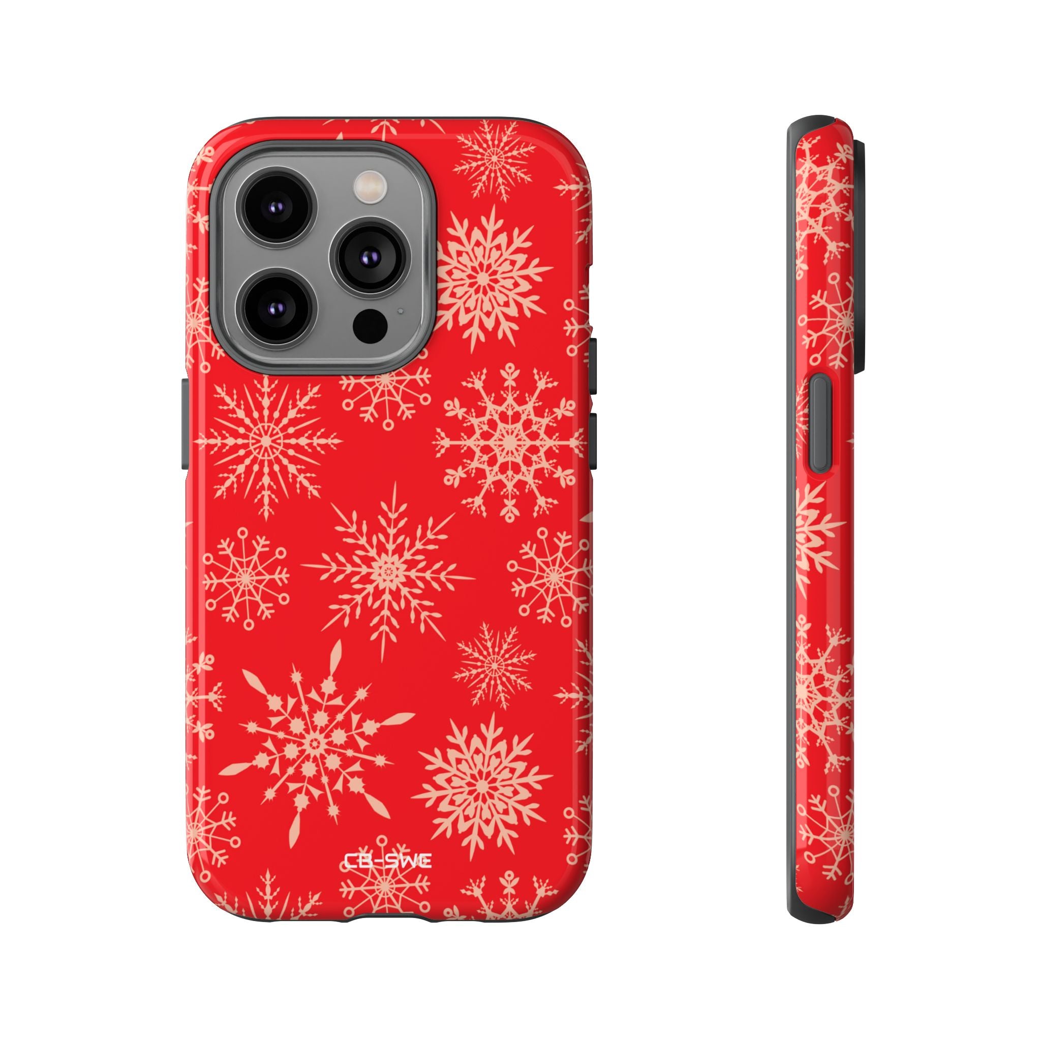 Snowflakes Dance Bright - iPhone Case