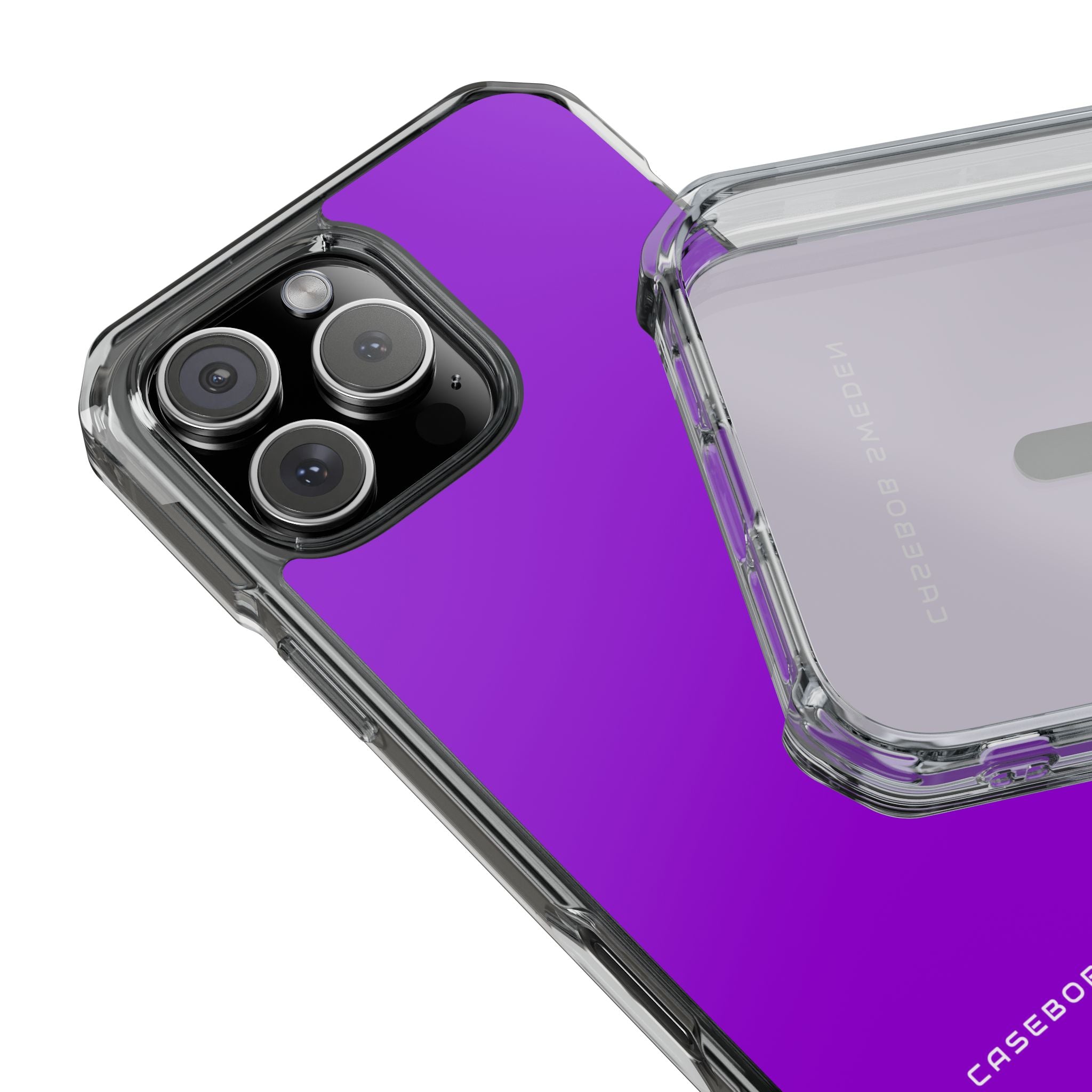 Dark Violet iPhone 16 - Clear Impact Phone Case