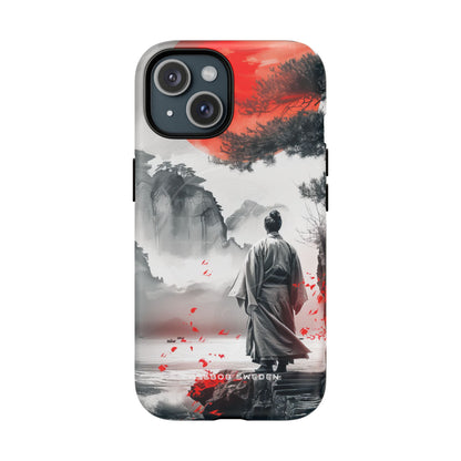 Zen Harmony: Japanese Serenity in Motion iPhone 15 | Tough+ Phone Case