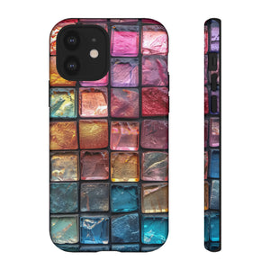 Pastell Mosaik Eleganz - Schutzhülle fürs Handy