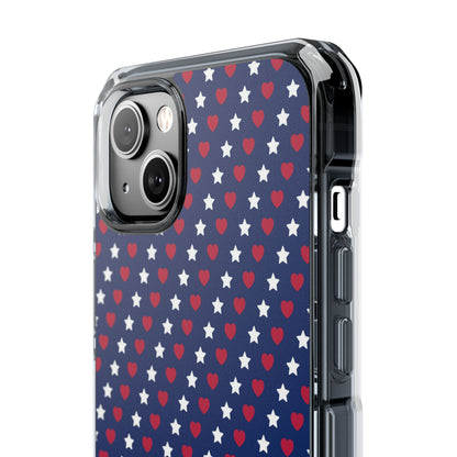 Hearts Twinkle Bright iPhone Case - Impact