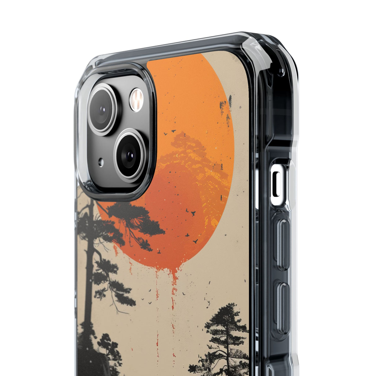 Sunkissed Serenity - Phone Case for iPhone (Clear Impact - Magnetic)