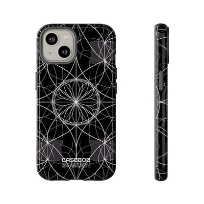 Symmetric Line Bloom iPhone 14 - Tough