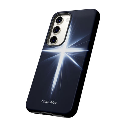 Glowing Crossburst Samsung S23 Case - Tough