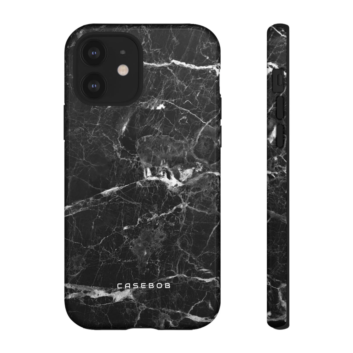 Black Marble - Protective Phone Case