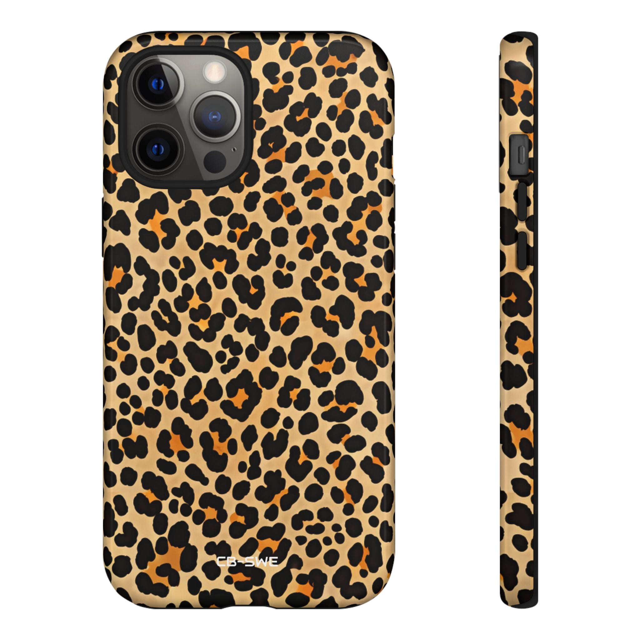 Leopard Print Elegance - iPhone Case