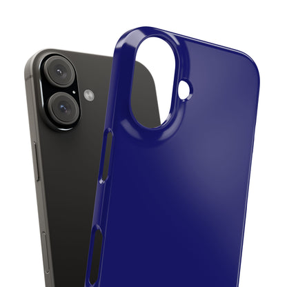 Midnight Blue iPhone 16 - Slim Phone Case