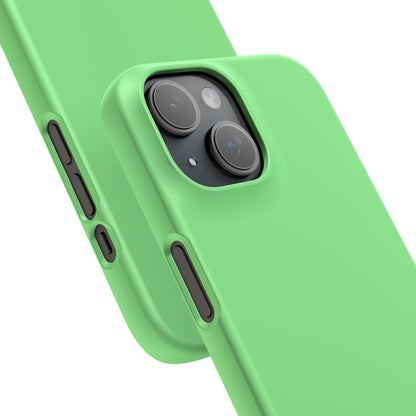 Light Green iPhone 15 - Slim Phone Case