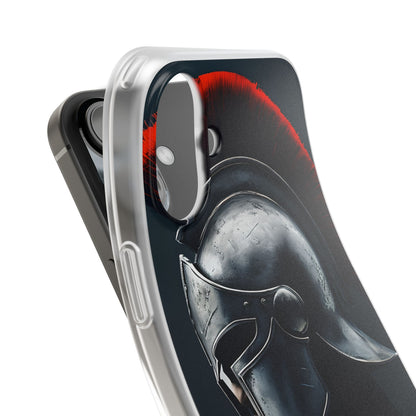 Silver Centurion iPhone 16 Plus Case - Soft