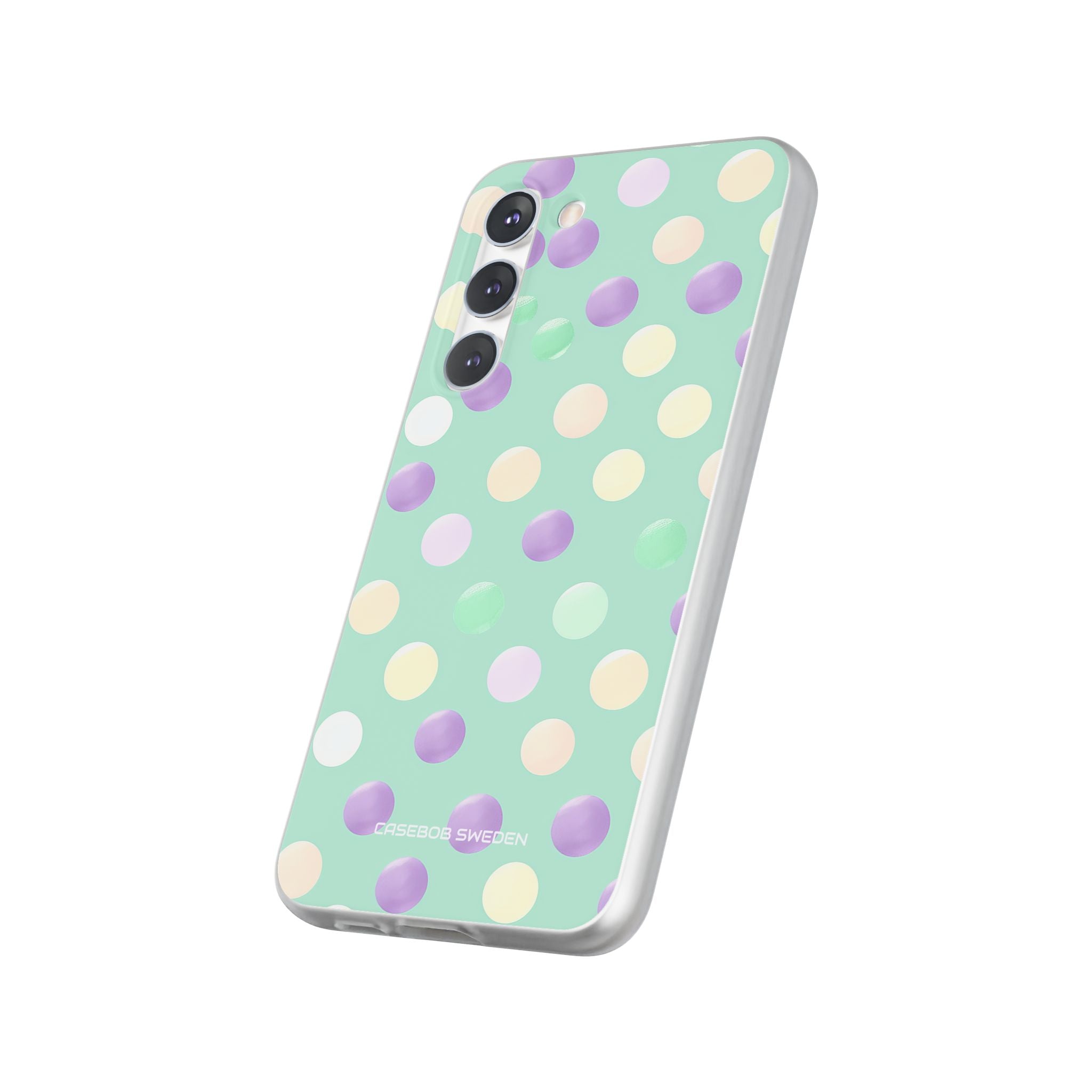 Pastel Polka Dots - Flexi Samsung S23 Phone Case