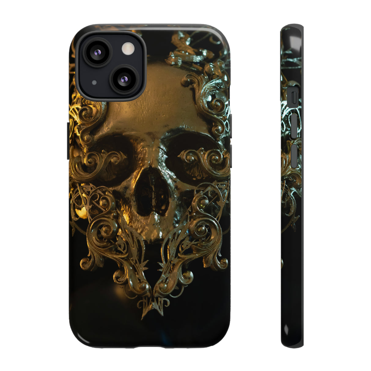 Golden Skull Trooper - Protective Phone Case