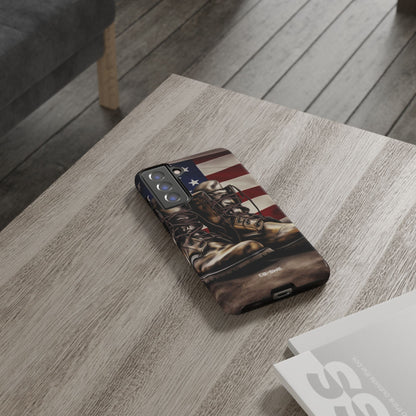 Patriotic Boots Spotlight - Samsung Case