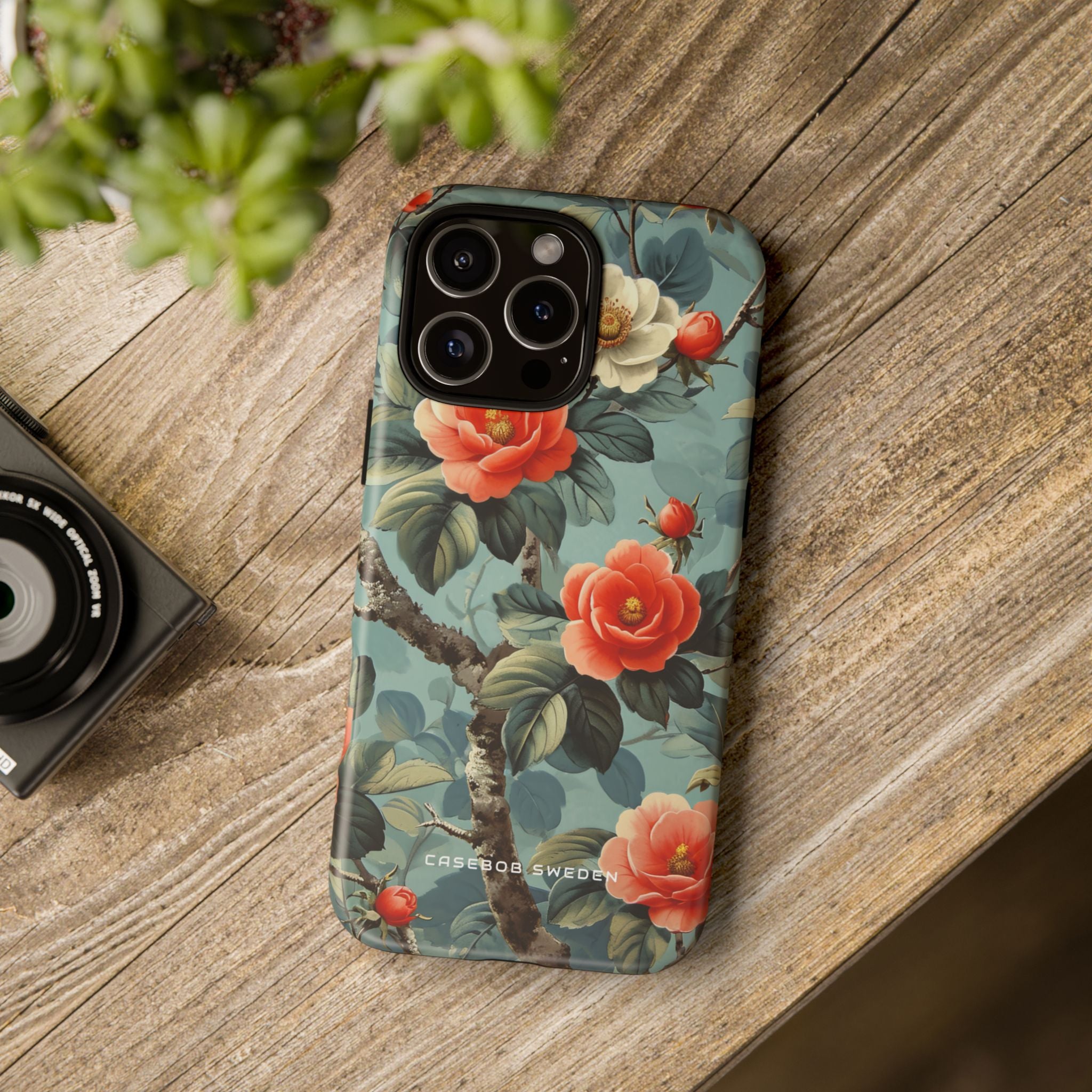 Vintage Floral Romance iPhone 16 - Tough Phone Case