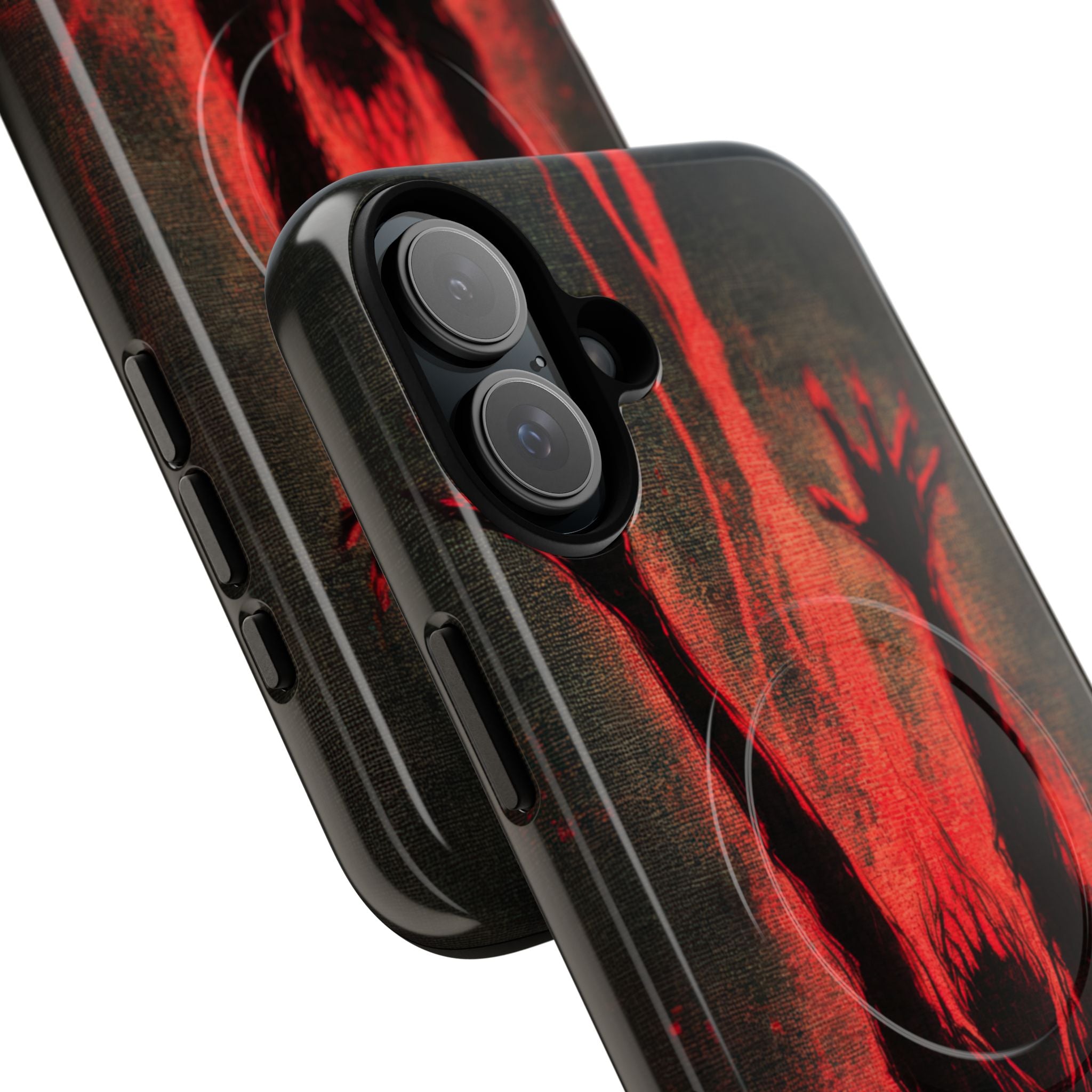 Gothic Crimson Ascension iPhone 16 | Tough+ Phone Case