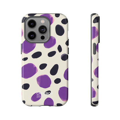 Purple Pebble Dance iPhone 14 - Resistente