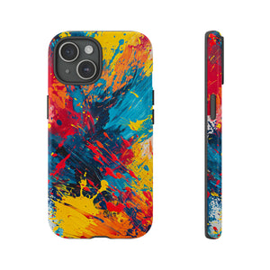 Artistic Brushstroke Bliss - Protective Phone Case