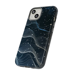 Connectivity Wave: Network Gradient - Protective Phone Case