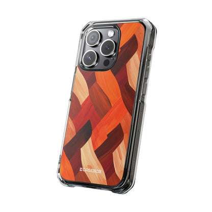 Warm Pantone Pattern - Clear Impact Case for iPhone