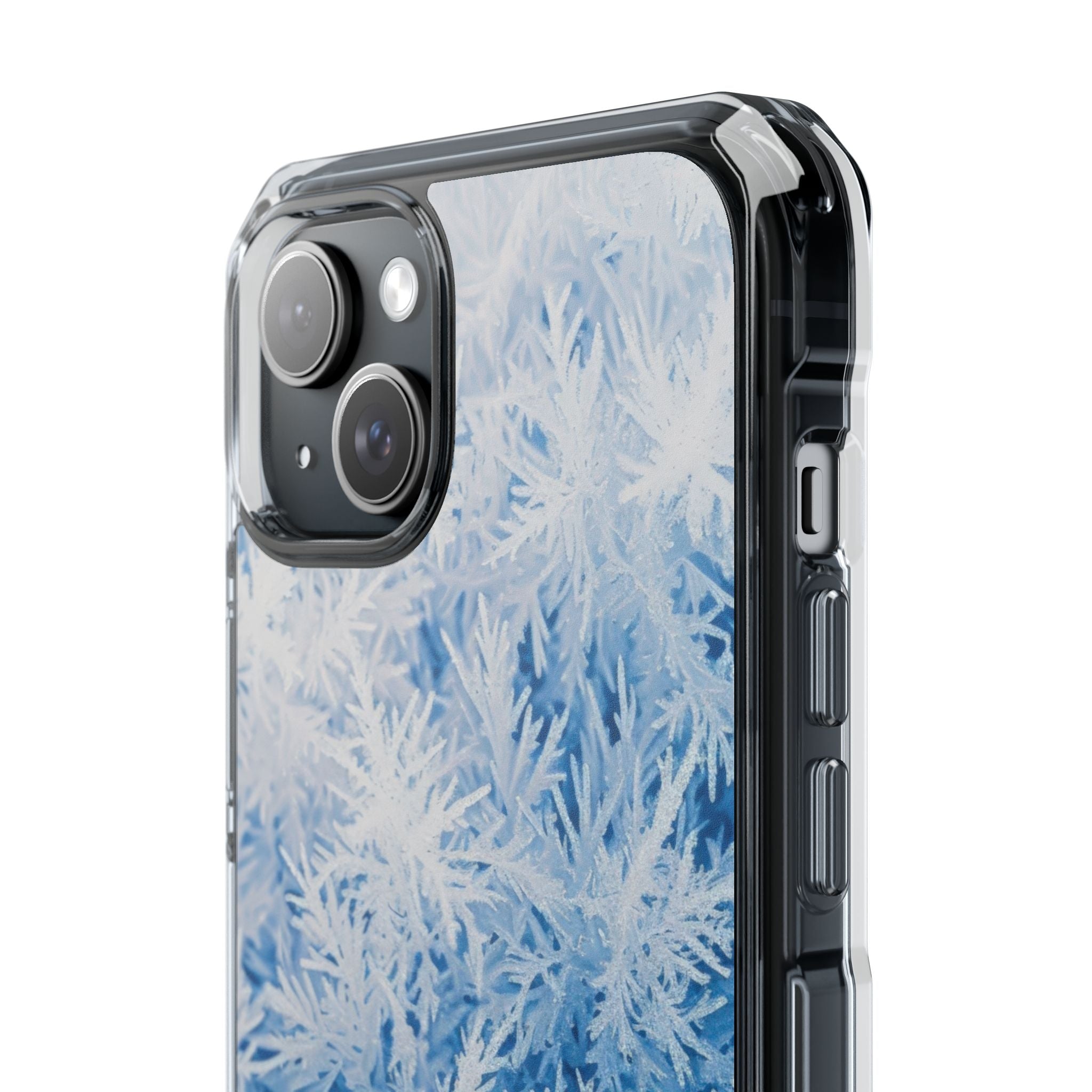 Frosted Crystal Dreams iPhone 15 - Impact Clear+