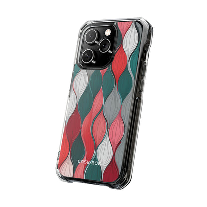Leaf Cascade Teal iPhone 14 Pro Case - Impact
