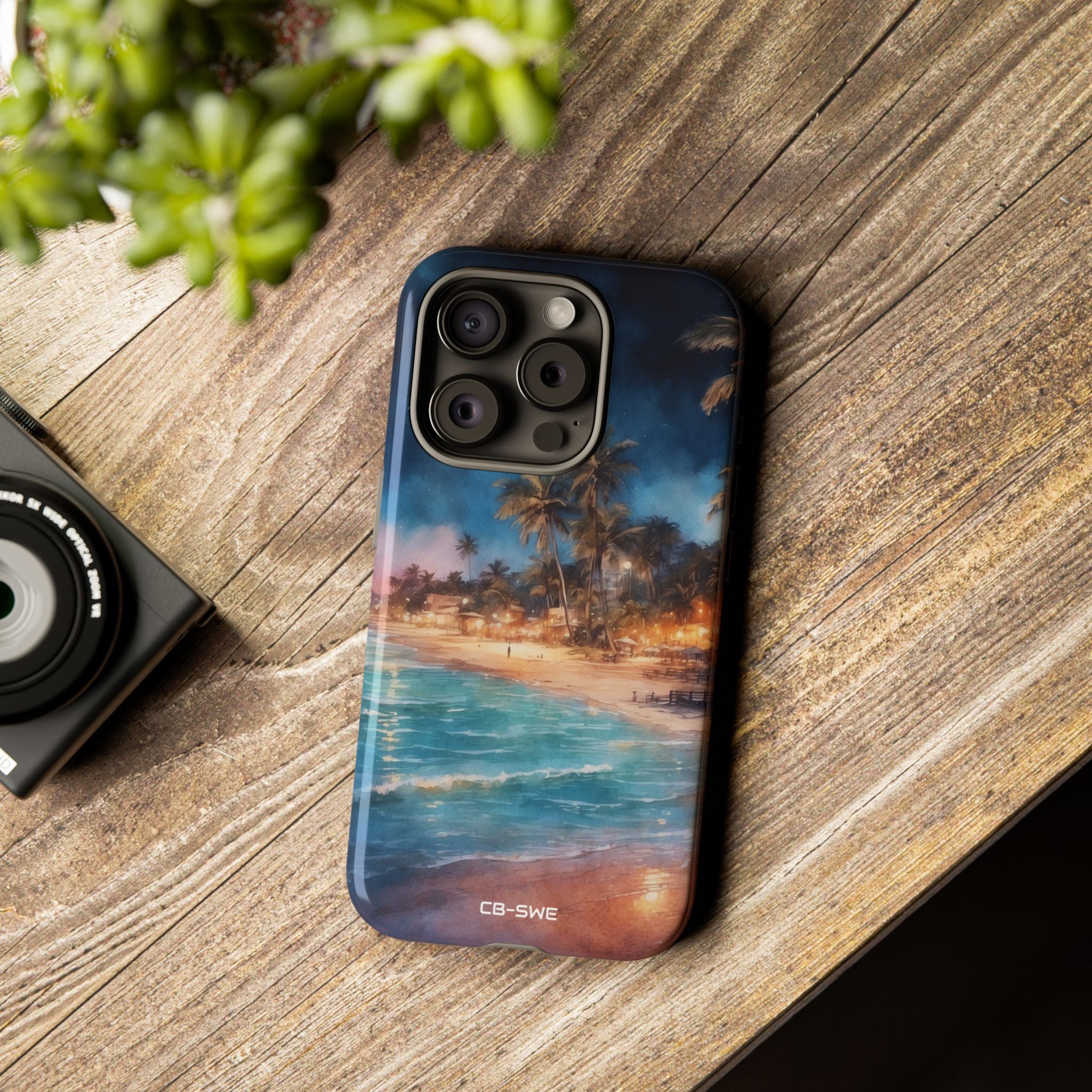 Moonlight Dances Water - iPhone Case