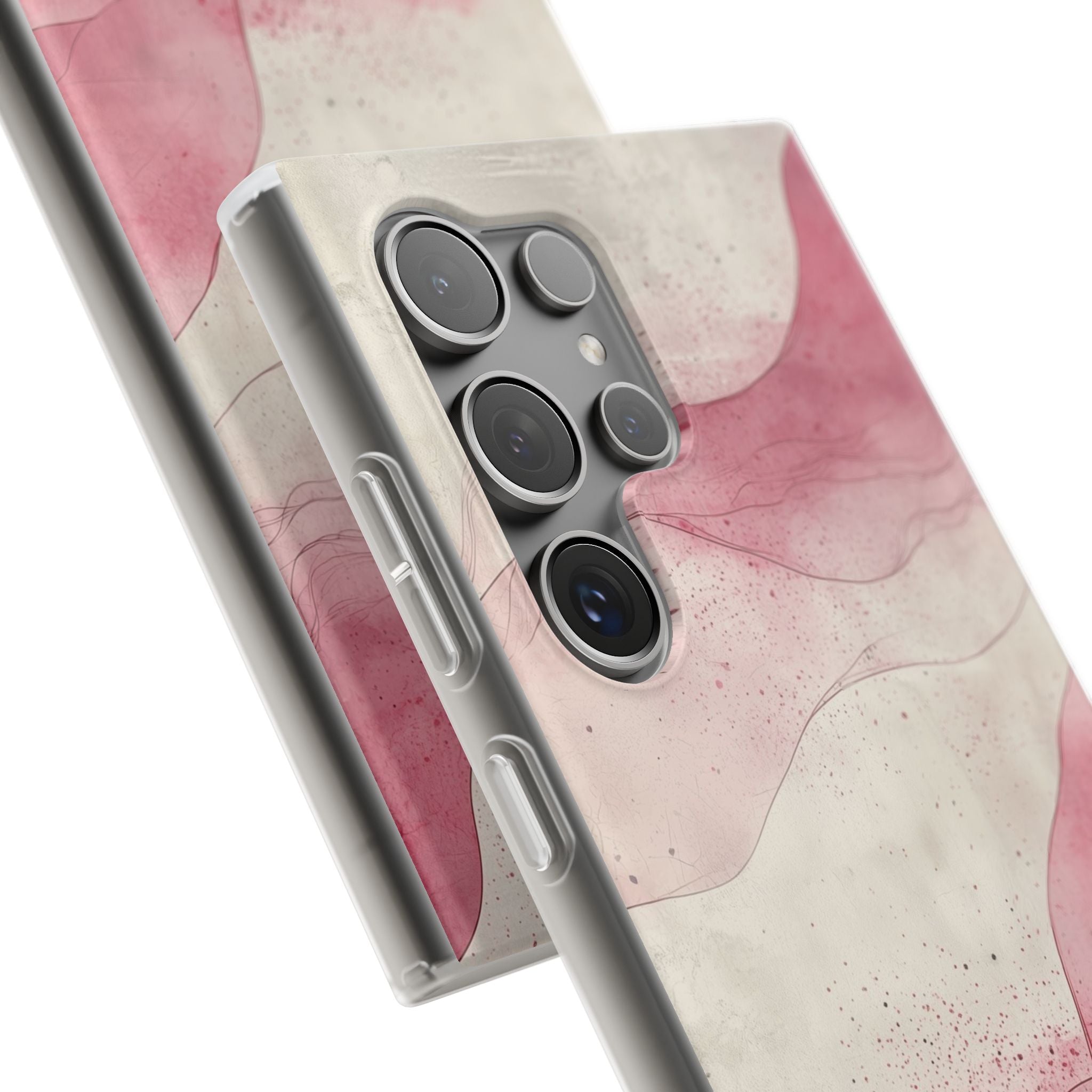 Crimson Waves Samsung S24 Ultra Case - Soft