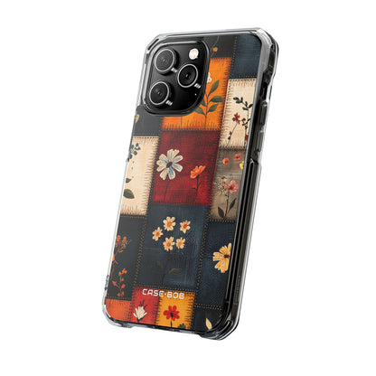 Patchwork Blooms iPhone 14 Pro Max Case - Impact