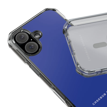 Medium Blue iPhone 16 - Clear Impact Phone Case