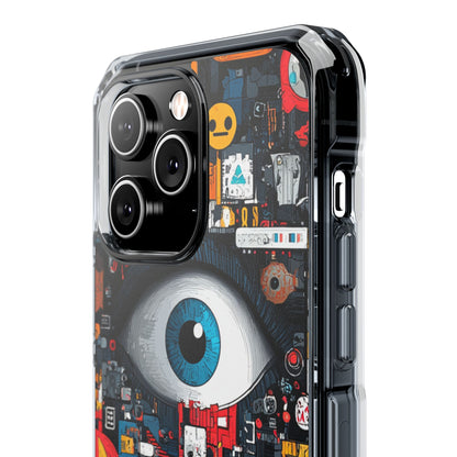 Digital Eye Blue iPhone 14 Pro Max Case - Impact