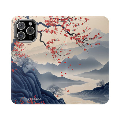 Crimson Branch Moonlight - iPhone 16 Max Case - Wallet