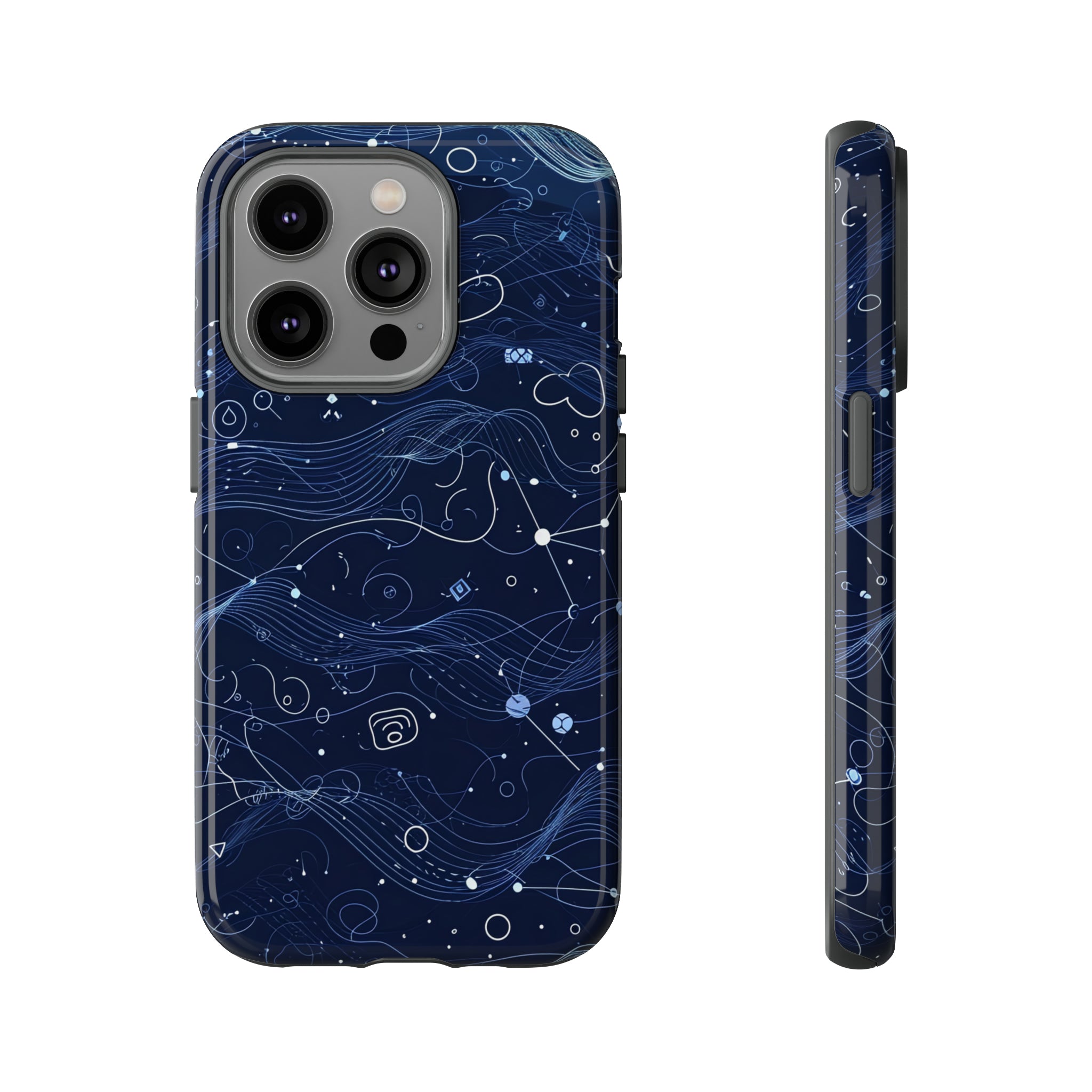 Network Fusion: Connectivity Gradient - Protective Phone Case