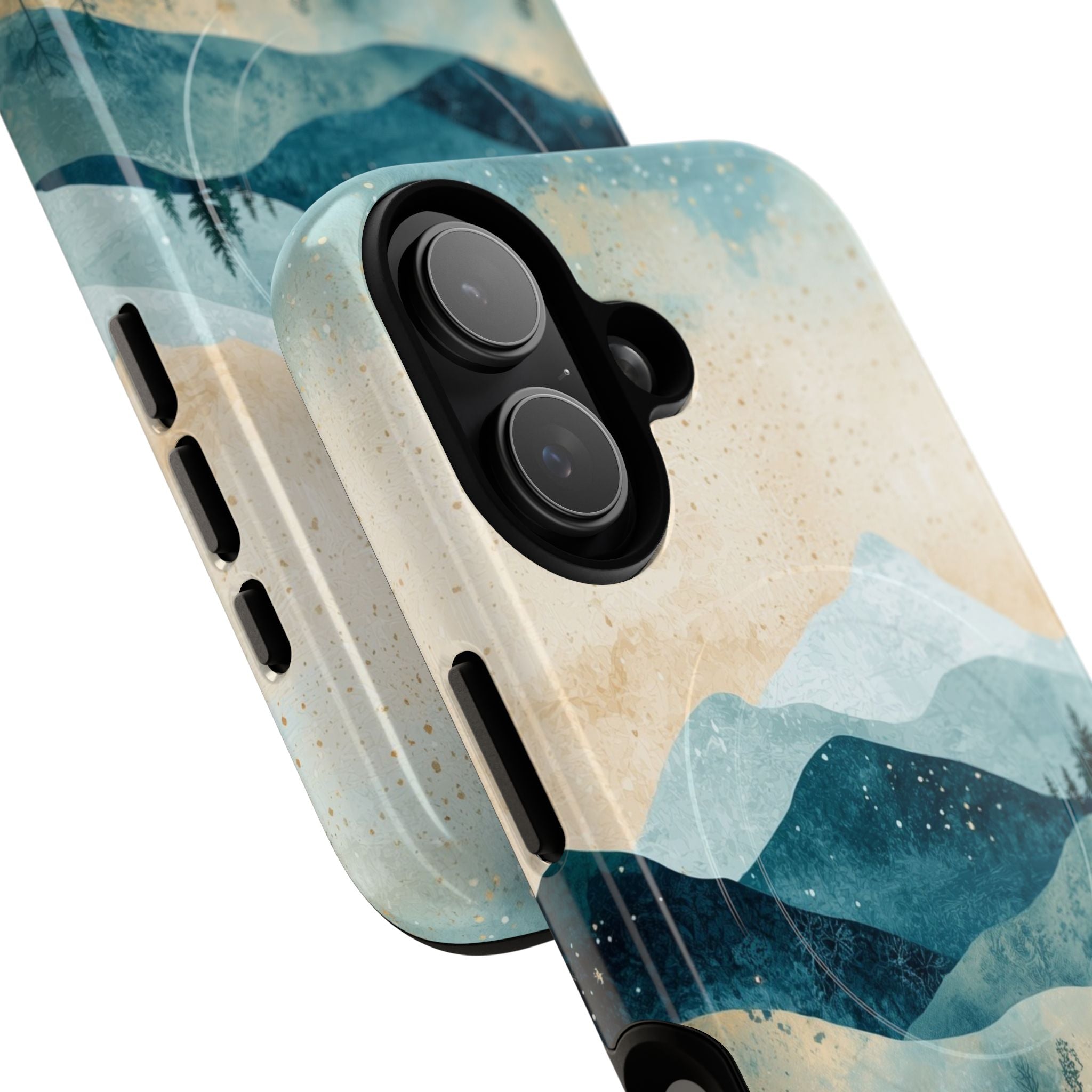 Moonlit Mountains iPhone 17 Case - Tough+